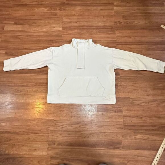 A New Day - Quarter Zip Pull Over sweatshirt women size Large - Picture 4 of 13